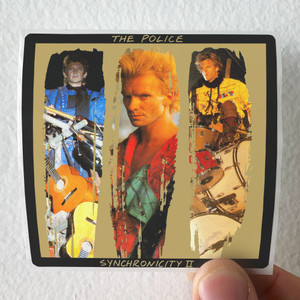 The Police Synchronicity Ii Album Cover Sticker The Police Synchronicity Ii Album Cover Sticker