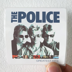 The Police Greatest Hits Album Cover Sticker The Police Greatest Hits Album Cover Sticker
