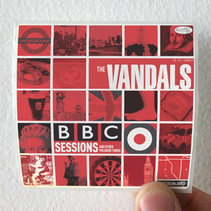 The Vandals Bbc Sessions Other Polished Tds Album Cover Sticker The Vandals Bbc Sessions Other Polished Tds Album Cover Sticker