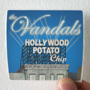 The Vandals Hollywood Potato Chip Album Cover Sticker The Vandals Hollywood Potato Chip Album Cover Sticker
