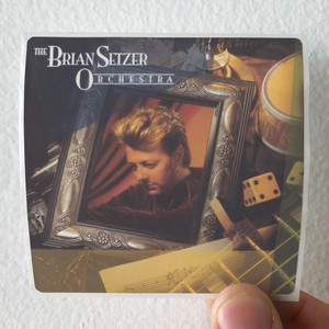 The Brian Setzer Orchestra Vavoom Album Cover Sticker