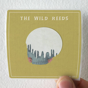 The Wild Reeds The World We Built Album Cover Sticker The Wild Reeds The World We Built Album Cover Sticker