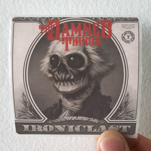 The Damned Things Ironiclast Album Cover Sticker