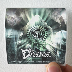 Thy Disease Rat Age Sworn Kinds Final Verses Album Cover Sticker Thy Disease Rat Age Sworn Kinds Final Verses Album Cover Sticker