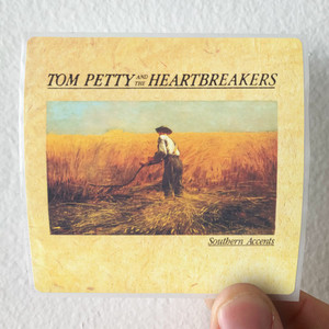 Tom Petty and The Heartbreakers Southern Accents Album Cover Sticker