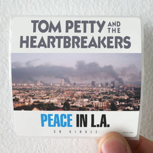 Tom Petty and The Heartbreakers Peace In La Album Cover Sticker