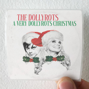 The Dollyrots A Very Dollyrots Christmas Album Cover Sticker The Dollyrots A Very Dollyrots Christmas Album Cover Sticker