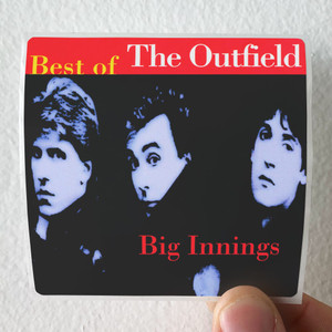 The Outfield Big Innings Best Of The Outfield Album Cover Sticker The Outfield Big Innings Best Of The Outfield Album Cover Sticker