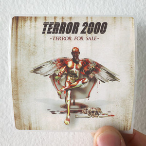 Terror 2000 Terror For Sale Album Cover Sticker Terror 2000 Terror For Sale Album Cover Sticker