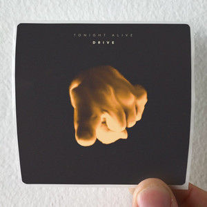 Tonight Alive Drive Album Cover Sticker Tonight Alive Drive Album Cover Sticker