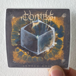 Tombs Savage Gold Album Cover Sticker