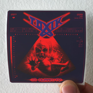 Toxik Iii Works Album Cover Sticker Toxik Iii Works Album Cover Sticker