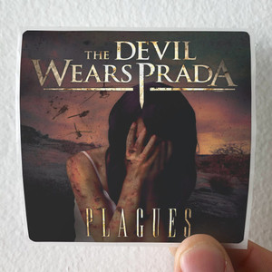 The Devil Wears Prada Plagues Album Cover Sticker