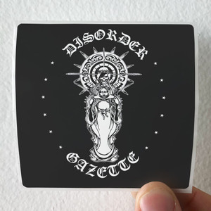 The GazettE Disorder Album Cover Sticker