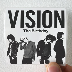 The Birthday Vision Album Cover Sticker The Birthday Vision Album Cover Sticker