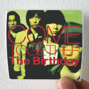 The Birthday Come Together Album Cover Sticker