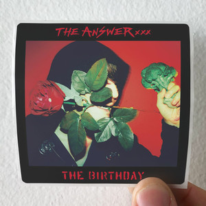 The Birthday The Answer Album Cover Sticker