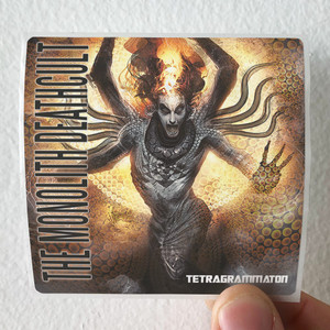 The Monolith Deathcult Tetragrammaton 1 Album Cover Sticker