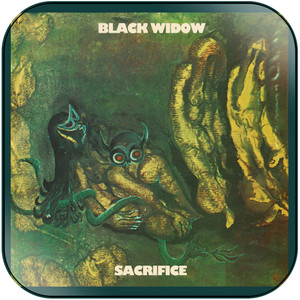 Black Widow Satans Playground Album Cover Sticker Album Cover Sticker Black Widow Satans Playground Album Cover Sticker Album Cover Sticker
