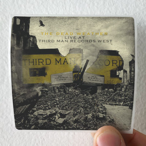 The Dead Weather Live At Third Man Records West Album Cover Sticker The Dead Weather Live At Third Man Records West Album Cover Sticker