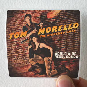 The Nightwatchman World Wide Rebel Songs Album Cover Sticker