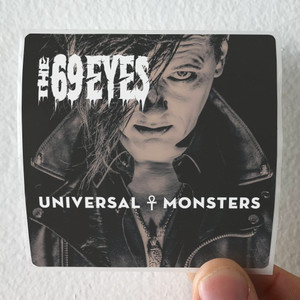 The 69 Eyes Universal Monsters Album Cover Sticker