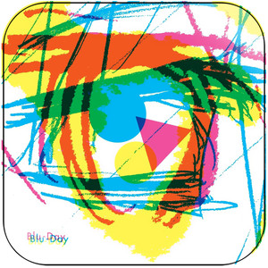 Etsuko Yakushimaru Blu Day Album Cover Sticker Etsuko Yakushimaru Blu Day Album Cover Sticker