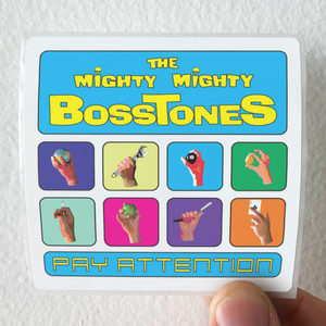 The Mighty Mighty Bosstones Pay Attention 1 Album Cover Sticker