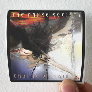 The Danse Society Change Of Skin Album Cover Sticker The Danse Society Change Of Skin Album Cover Sticker