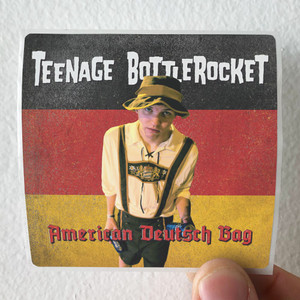Teenage Bottlerocket American Deutsch Bag Album Cover Sticker Teenage Bottlerocket American Deutsch Bag Album Cover Sticker