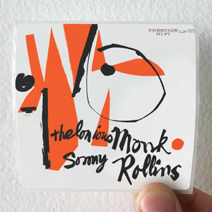Thelonious Monk Thelonius Monk Sonny Rollins Album Cover Sticker Thelonious Monk Thelonius Monk Sonny Rollins Album Cover Sticker