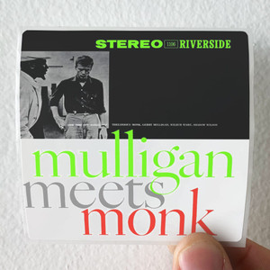 Thelonious Monk Mulligan Meets Monk Album Cover Sticker Thelonious Monk Mulligan Meets Monk Album Cover Sticker