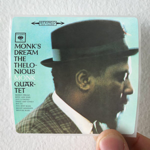 Thelonious Monk Quartet Monks Dream 1 Album Cover Sticker Thelonious Monk Quartet Monks Dream 1 Album Cover Sticker
