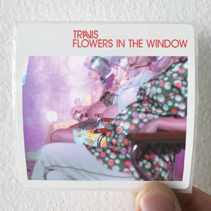 Travis Flowers In The Window 1 Album Cover Sticker Travis Flowers In The Window 1 Album Cover Sticker