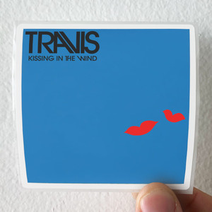 Travis Kissing In The Wind Album Cover Sticker Travis Kissing In The Wind Album Cover Sticker