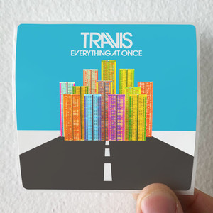 Travis Everything At Once Album Cover Sticker Travis Everything At Once Album Cover Sticker