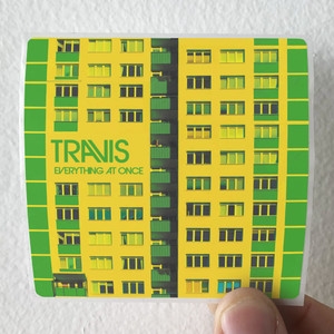 Travis Everything At Once 1 Album Cover Sticker Travis Everything At Once 1 Album Cover Sticker