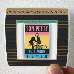 Tom Petty Full Moon Fever Album Cover Sticker Tom Petty Full Moon Fever Album Cover Sticker