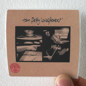 Tom Petty Wildflowers Album Cover Sticker Tom Petty Wildflowers Album Cover Sticker