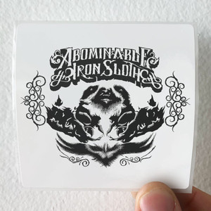 The Abominable Iron Sloth The Abominable Iron Sloth Album Cover Sticker