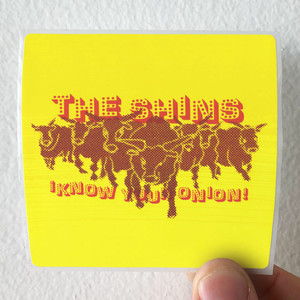 The Shins Know Your Onion Album Cover Sticker The Shins Know Your Onion Album Cover Sticker