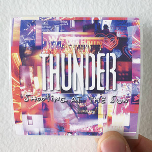 Thunder Shooting At The Sun 1 Album Cover Sticker Thunder Shooting At The Sun 1 Album Cover Sticker