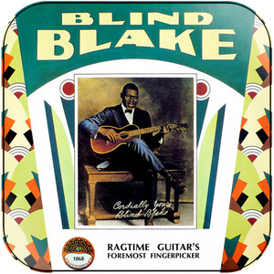 Blind Blake James Blake Album Cover Sticker Album Cover Sticker Blind Blake James Blake Album Cover Sticker Album Cover Sticker
