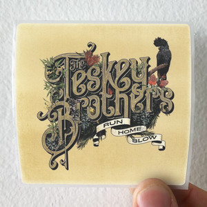 The Teskey Brothers Run Home Slow Album Cover Sticker