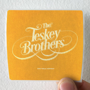 The Teskey Brothers Half Mile Harvest Album Cover Sticker