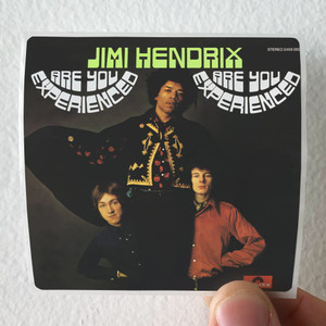 The Jimi Hendrix Experience Are You Experienced 4 Album Cover Sticker
