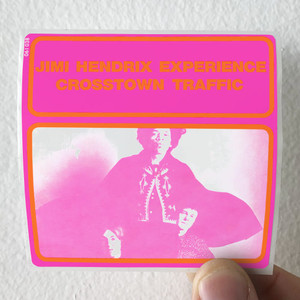 The Jimi Hendrix Experience Crosstown Traffic Album Cover Sticker