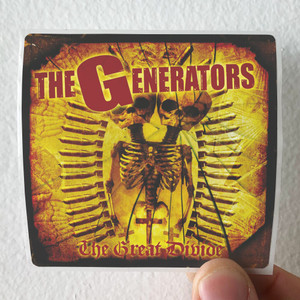 The Generators The Great Divide Album Cover Sticker The Generators The Great Divide Album Cover Sticker