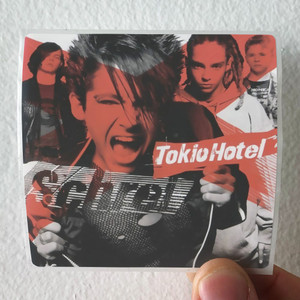 Tokio Hotel Schrei Album Cover Sticker
