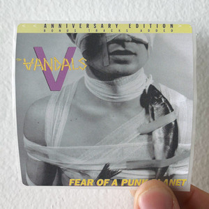 The Vandals Fear Of A Punk Planet Album Cover Sticker The Vandals Fear Of A Punk Planet Album Cover Sticker